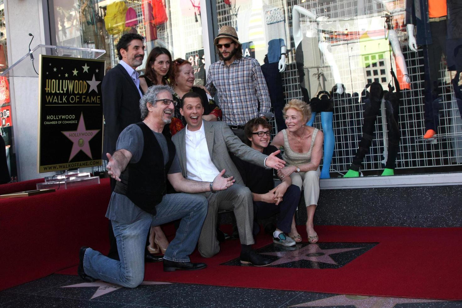 LOS ANGELES, SEP 19 -  Jon Cryer, Two and a Half Men Cast at the Jon Cryer Hollywood Walk of Fame Star Ceremony at Hollywood Walk of Fame on September 19, 2011 in Los Angeles, CA photo