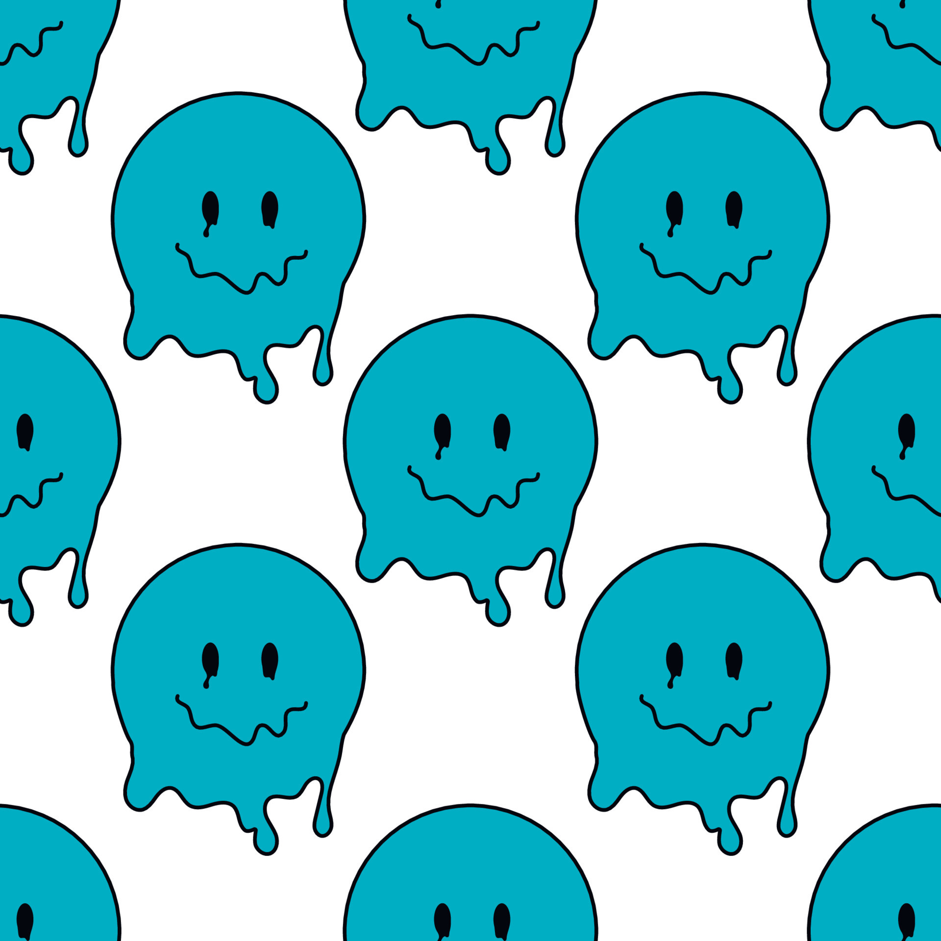 Drippy Smiley Face Wallpapers  Wallpaper Cave