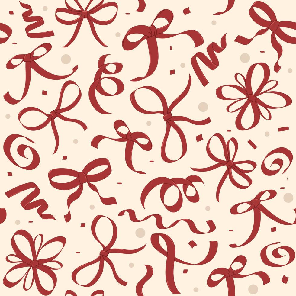 Ribbon Seamless Background vector