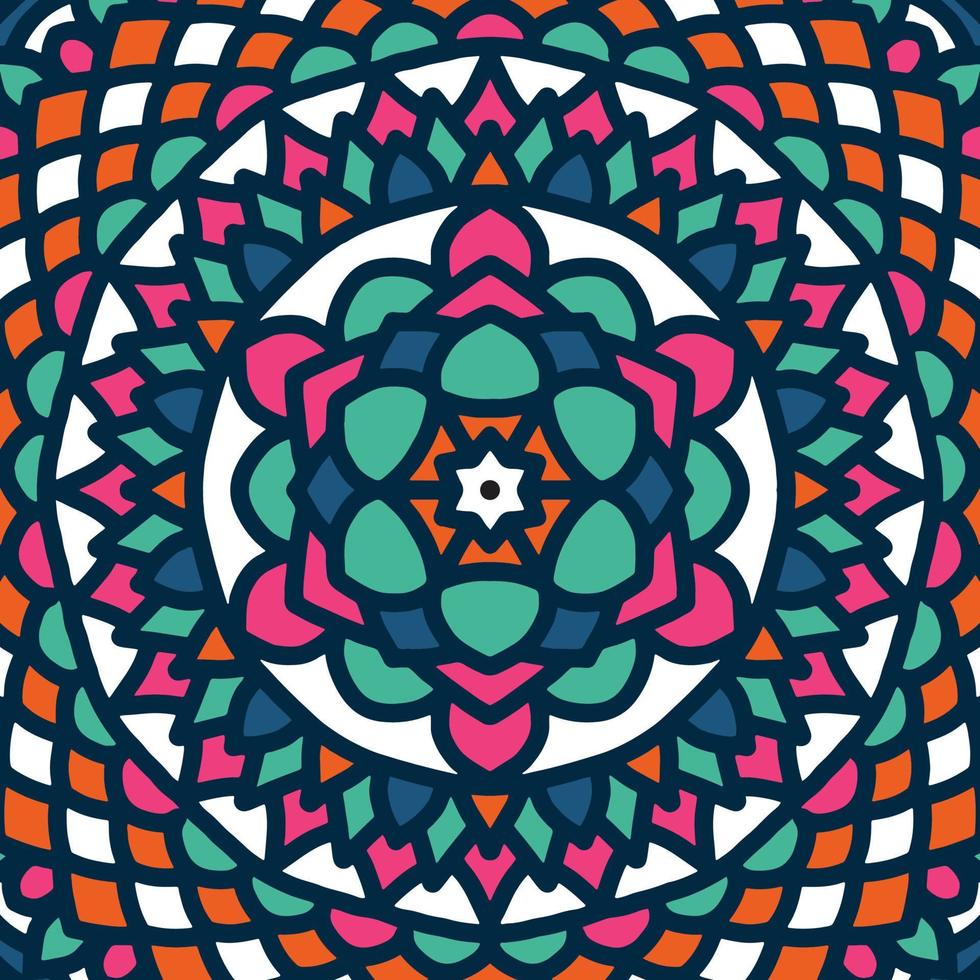 Colorful Mandala background, Decorative round ornaments. Unusual flower shape. Oriental vector, Anti-stress therapy patterns. Weave design elements, vector