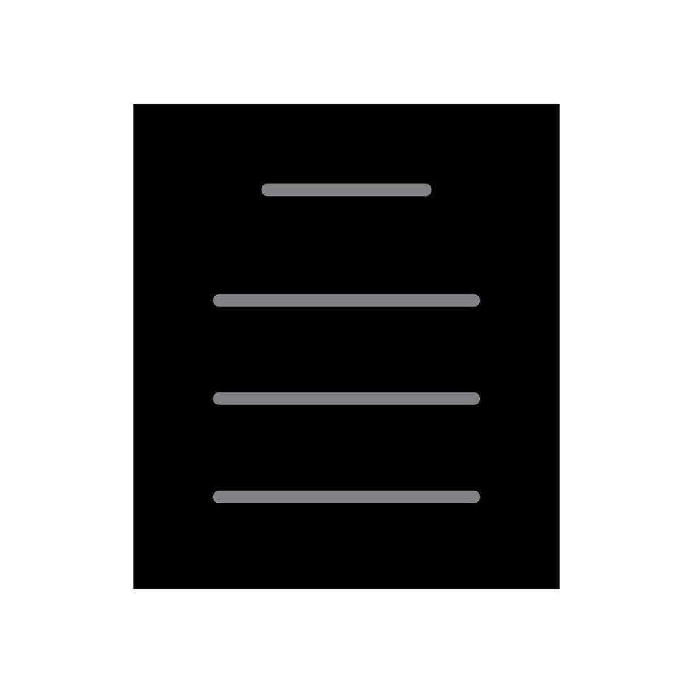 Illustration Vector Graphic of Document Icon Design