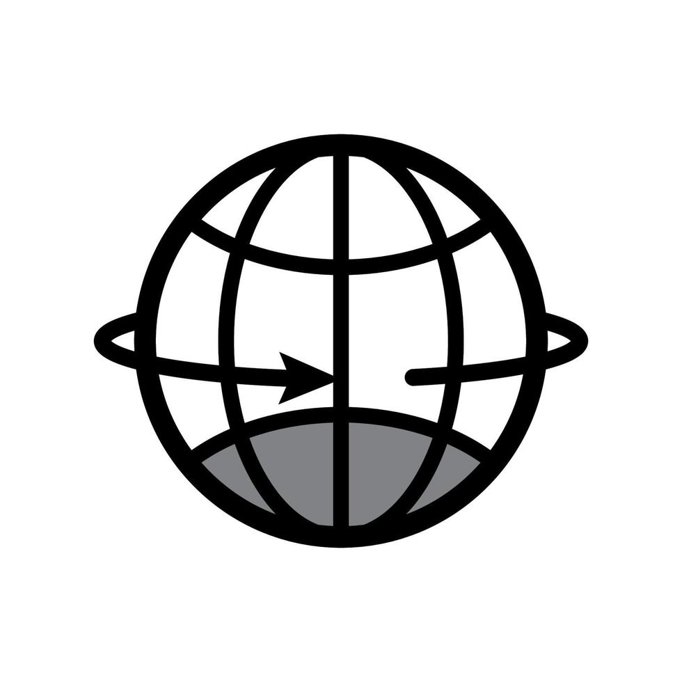 Illustration Vector Graphic of Globe Icon