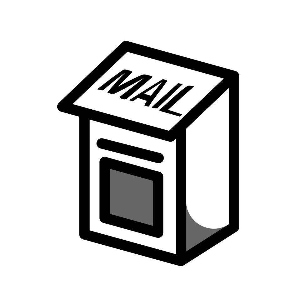 Illustration Vector graphic of Mail Box icon