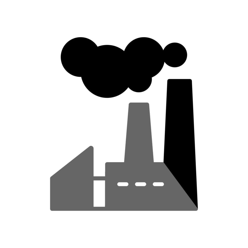 Illustration Vector Graphic of Factory Icon Design