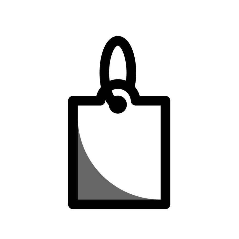 Illustration Vector graphic of label icon
