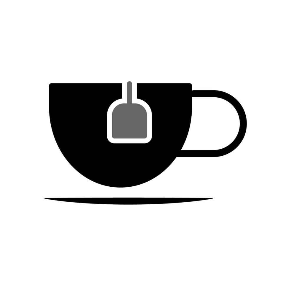 Illustration Vector Graphic of Cup of Tea Icon Design