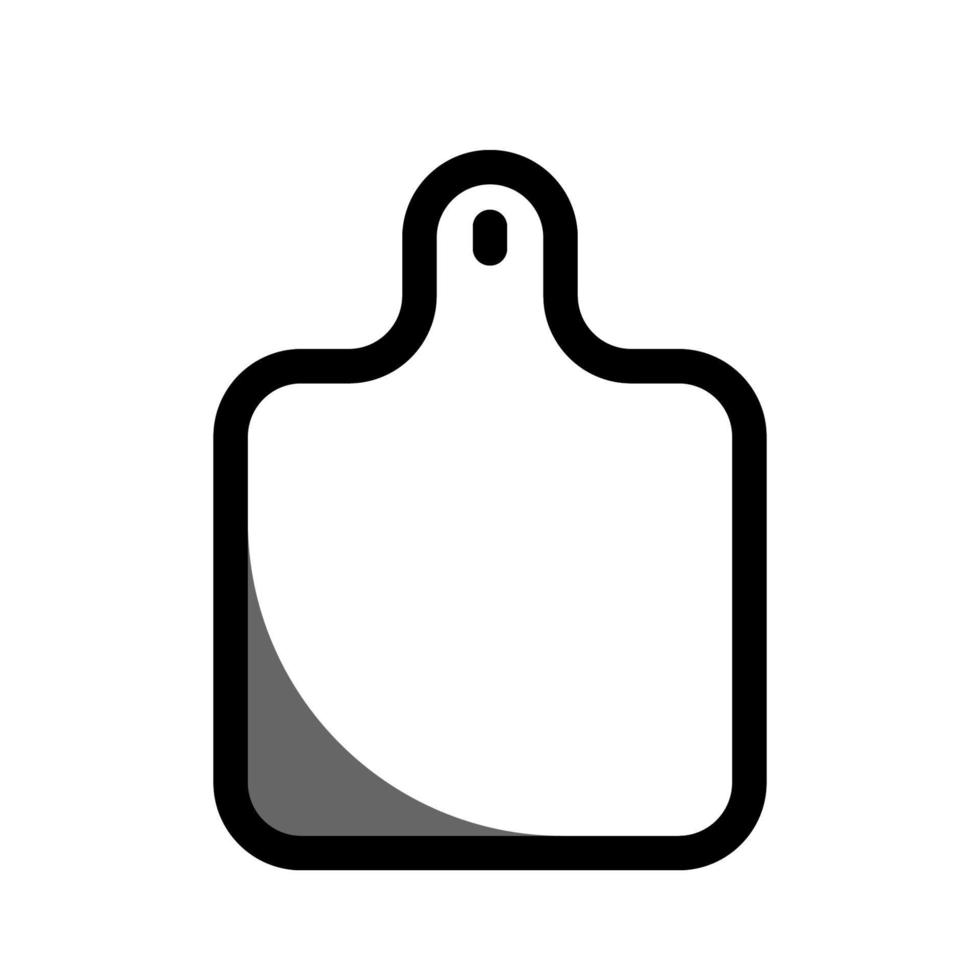 cutting board icon vector