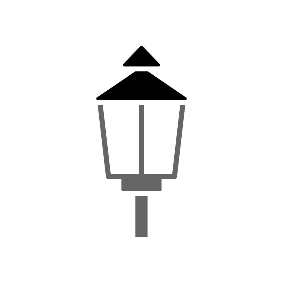 Illustration Vector graphic of Garden Lamp Icon