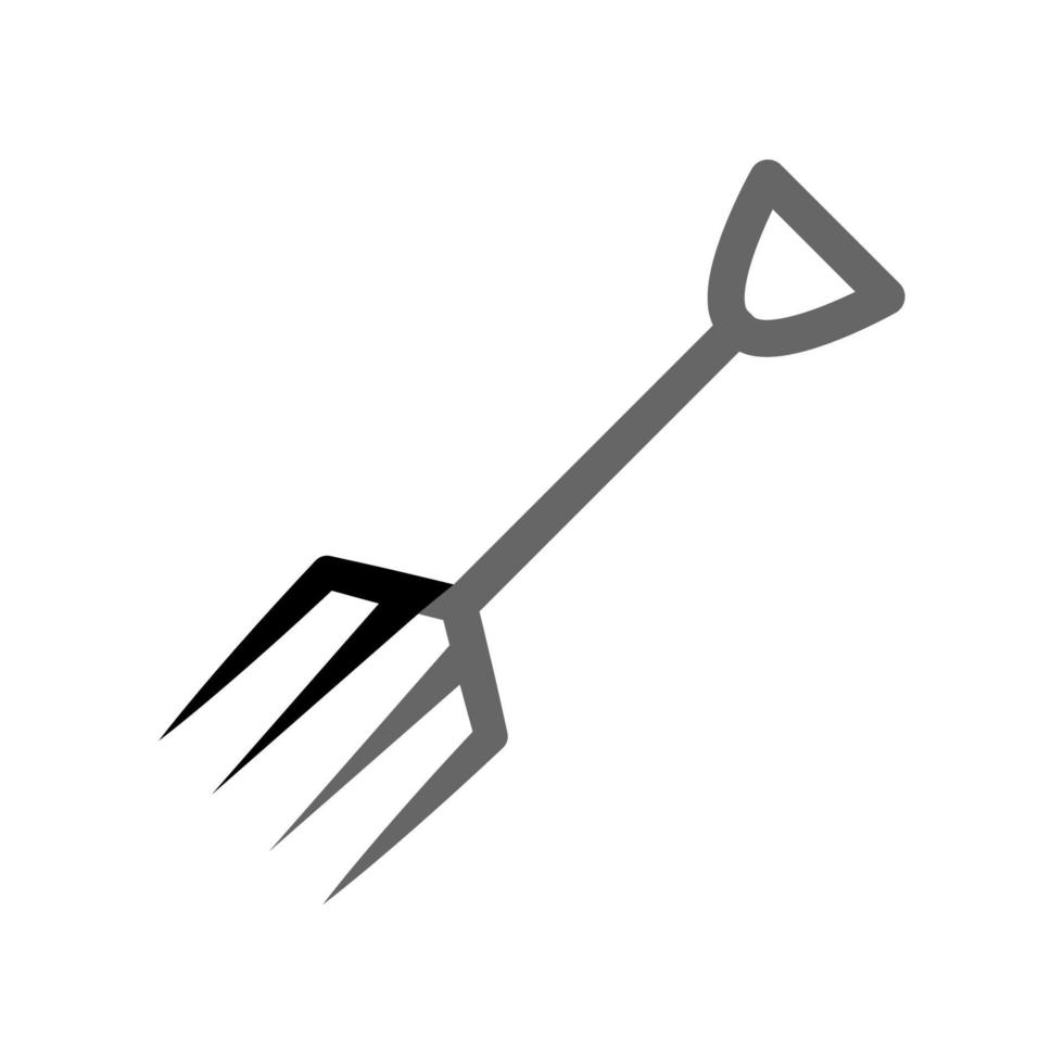 Illustration Vector Graphic of Fork  Garden Icon