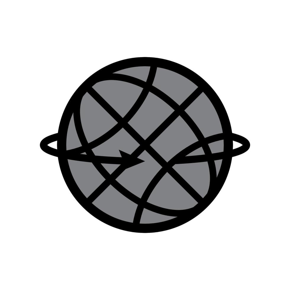 Illustration Vector Graphic of Globe Icon