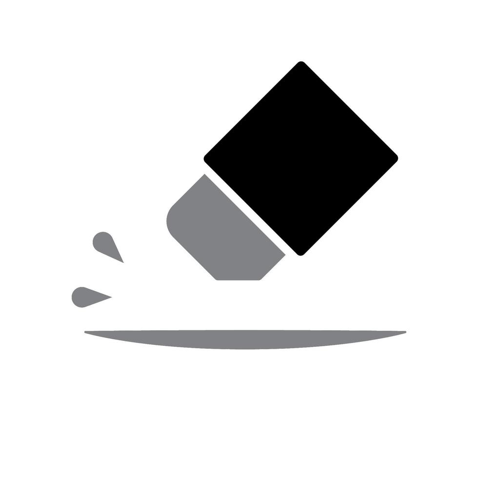 Illustration Vector Graphic of Eraser Icon Design