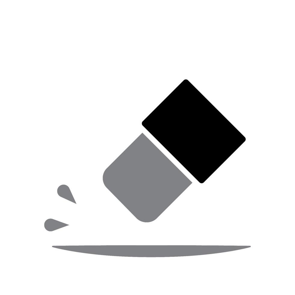 Illustration Vector Graphic of Eraser Icon Design