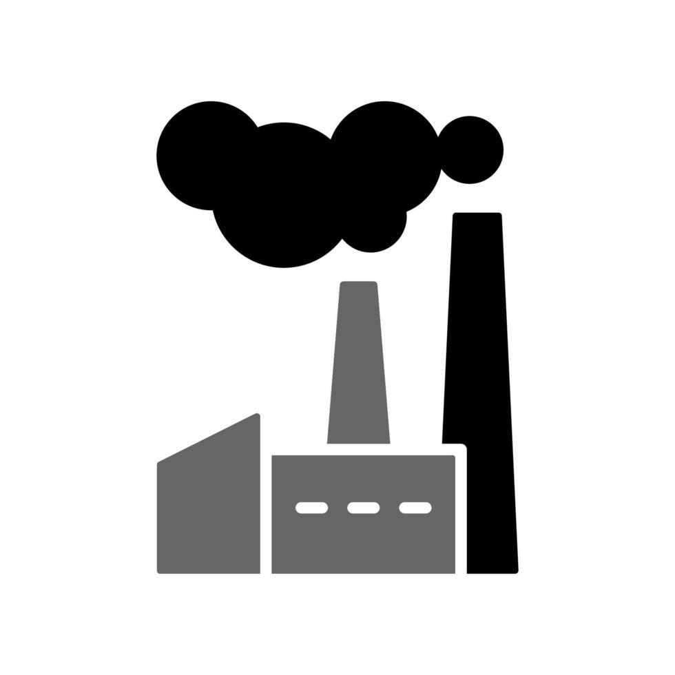 Illustration Vector Graphic of Factory Icon Design