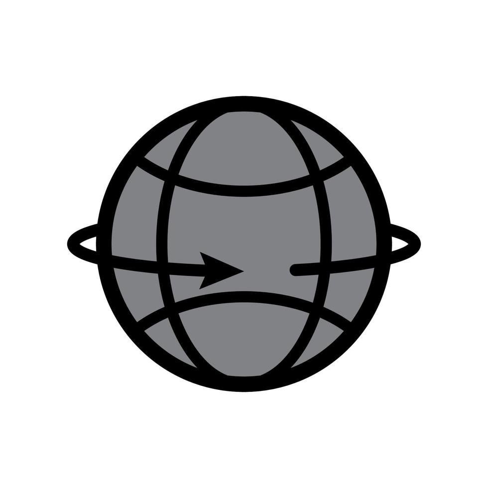 Illustration Vector Graphic of Globe Icon