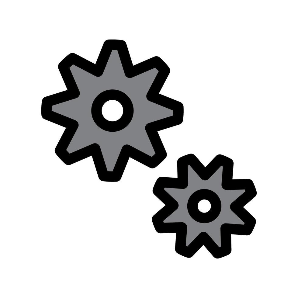 Illustration Vector graphic of Gear icon