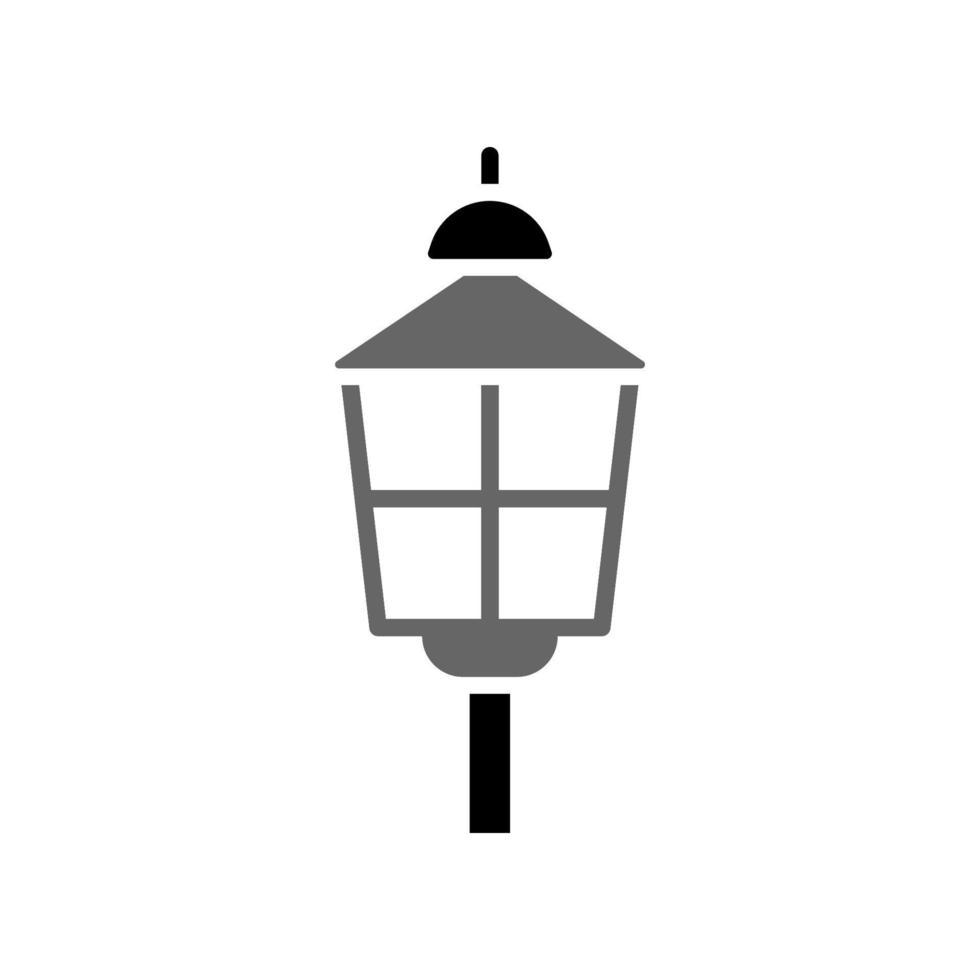 Illustration Vector graphic of Garden Lamp Icon