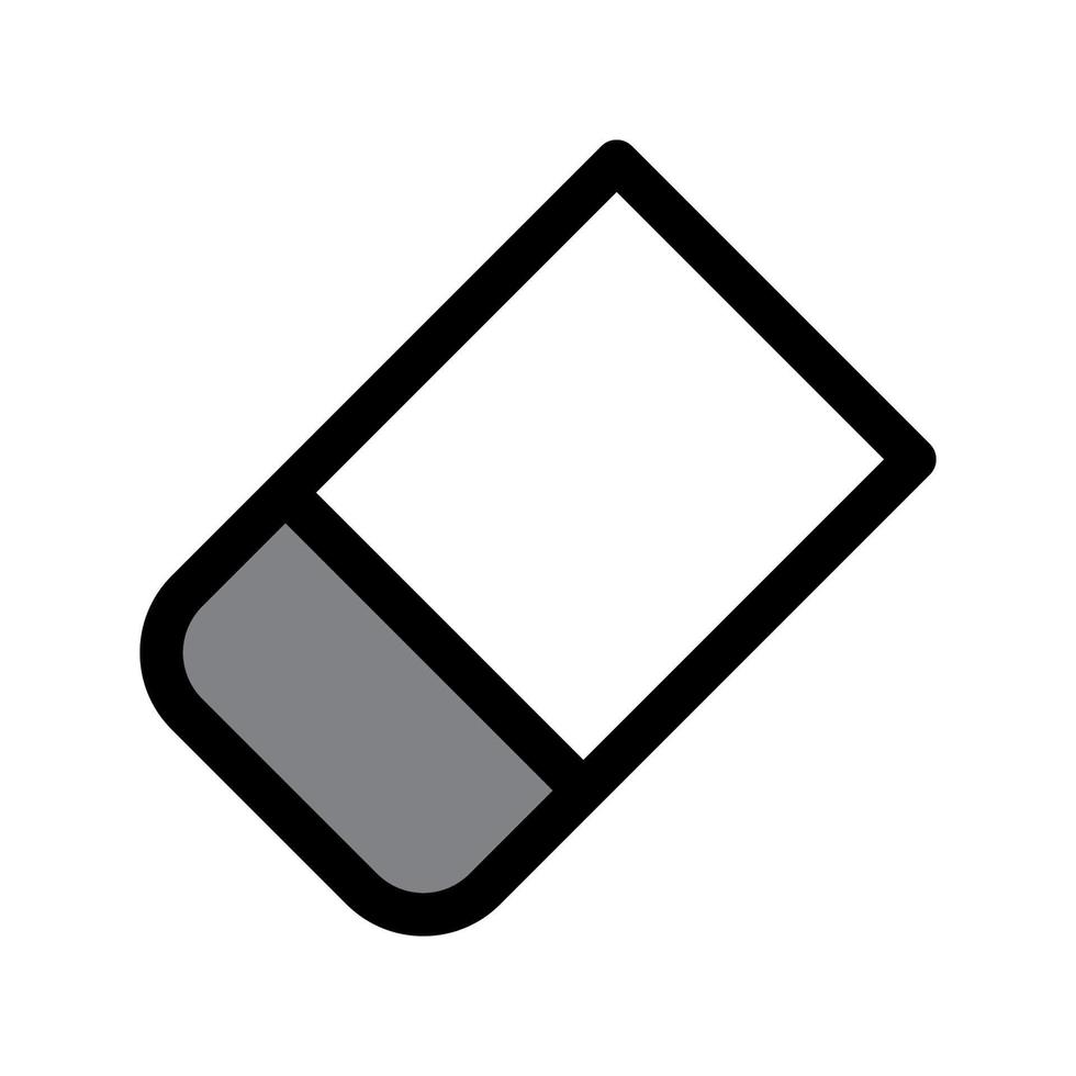 Illustration Vector Graphic of Eraser Icon Design