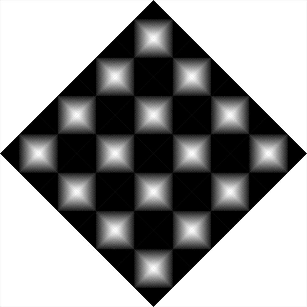 Optical Illusion of the Abstract Lines. Vector Illustration