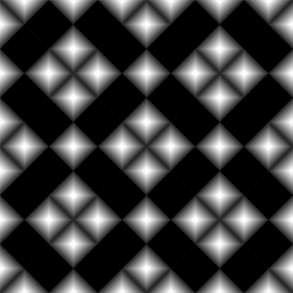 Optical Illusion of the Abstract Lines. Vector Illustration