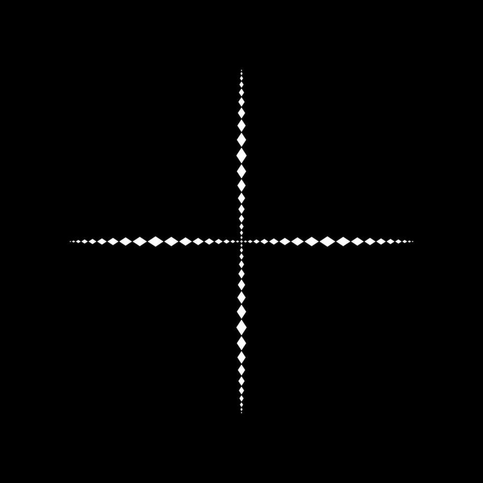 composición de rectángulos en forma de estrella para logotipo, decoración o diseño gráfico. ilustración vectorial vector