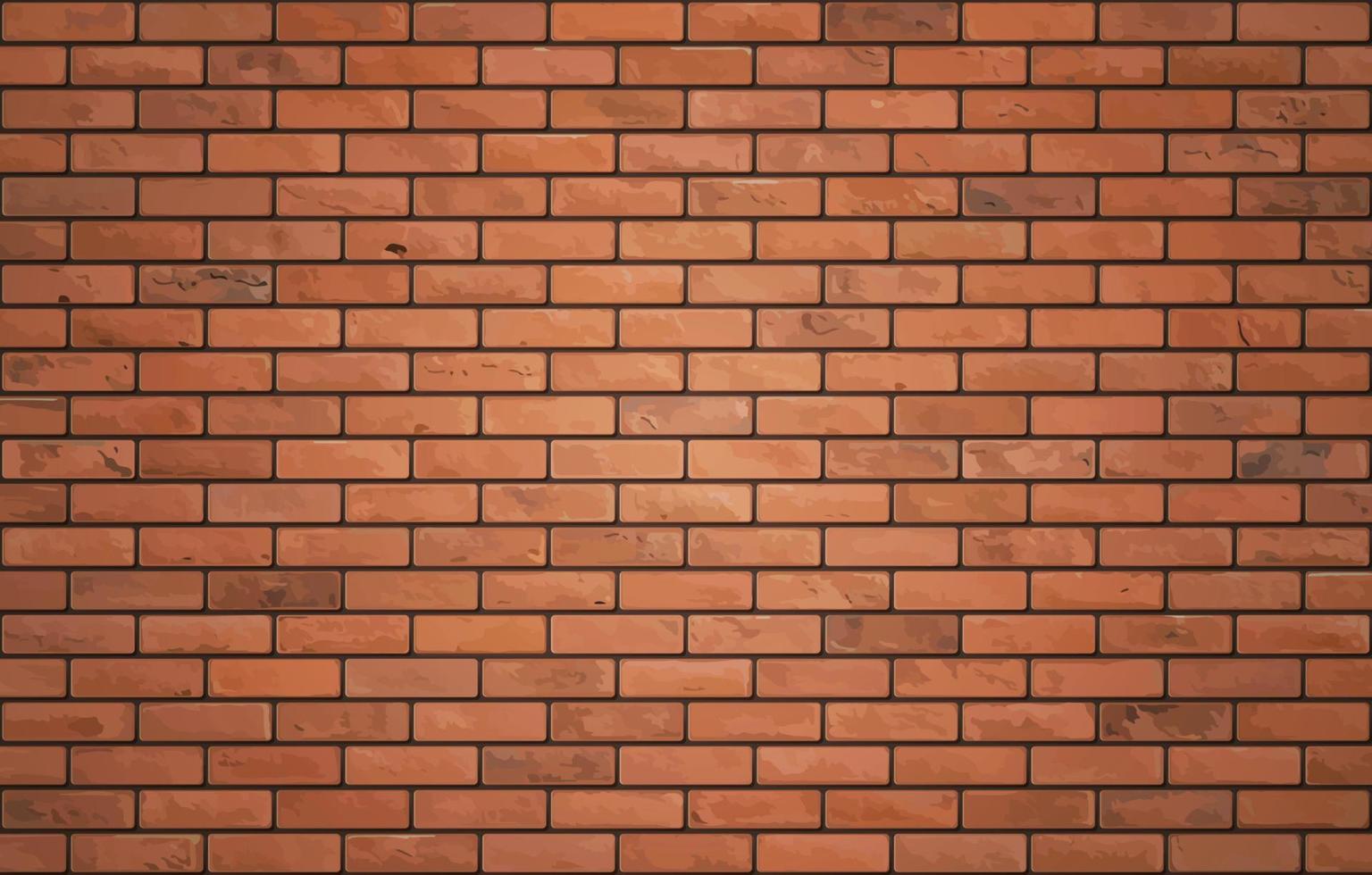 Beautiful block brick wall pattern texture background vector