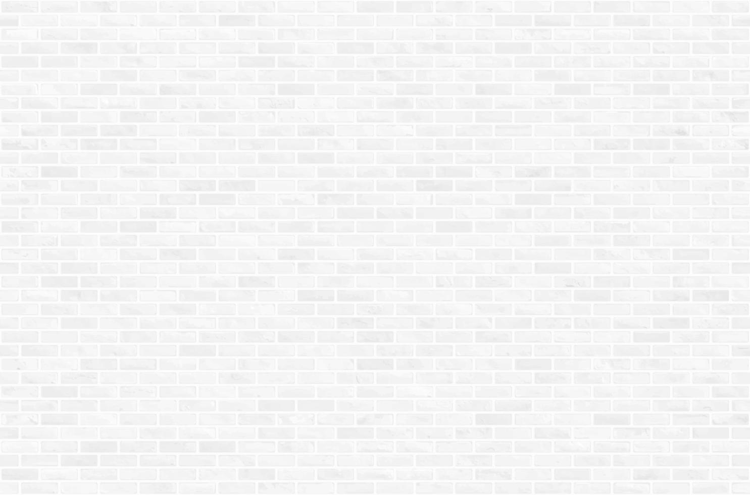 White and gray block brick wall seamless pattern texture background vector