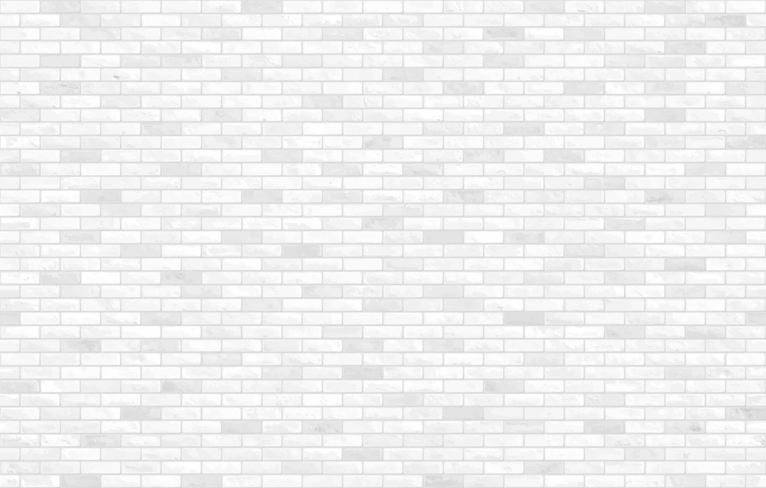 White and gray block brick wall seamless pattern texture background vector