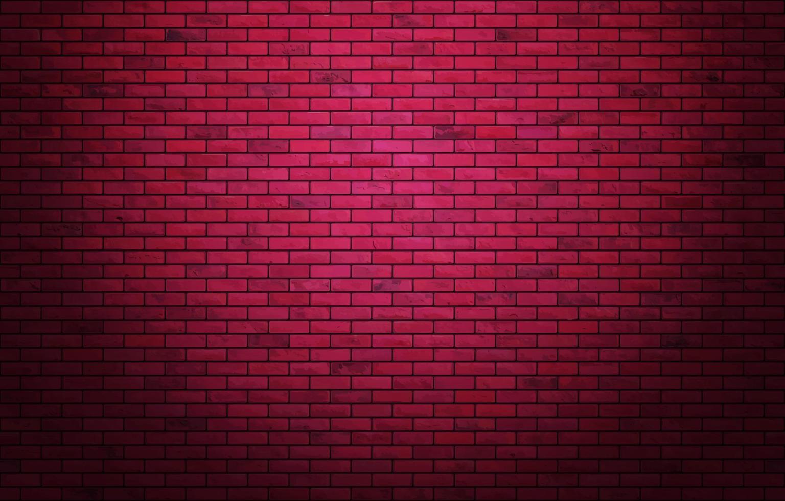 Beautiful block brick wall pattern texture background vector