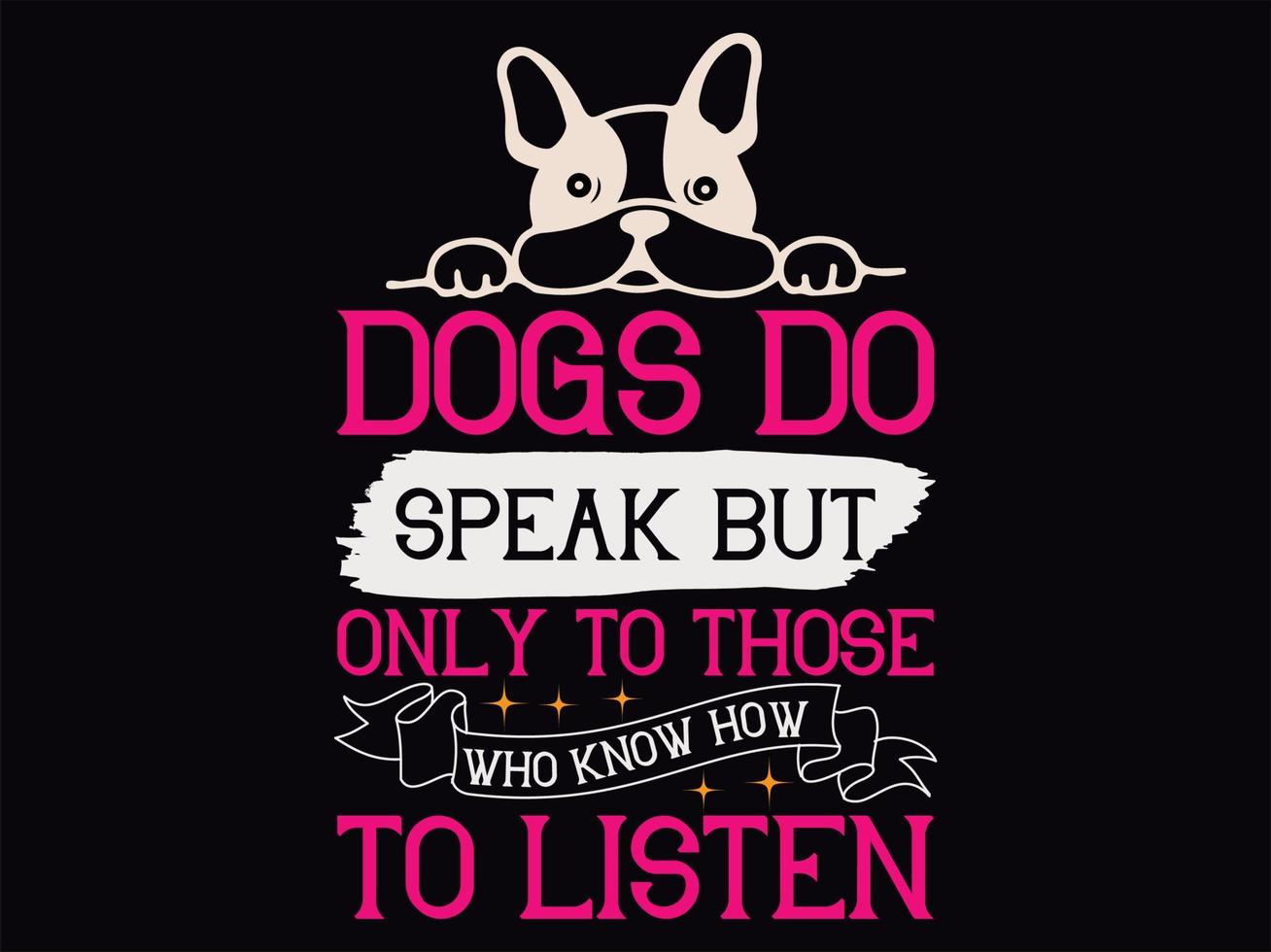 Dog t-shirt design vector file