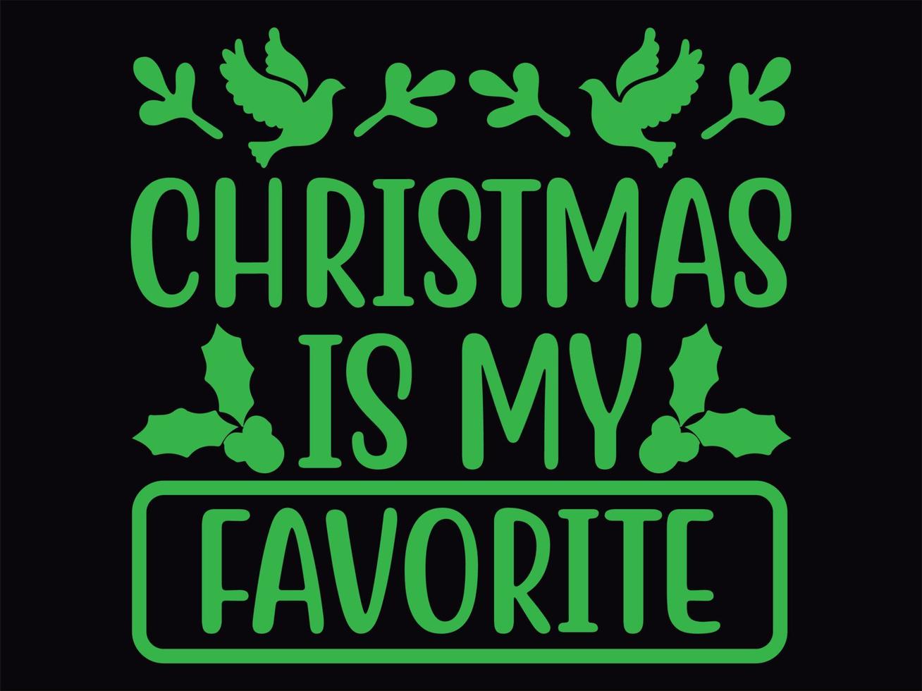 Christmas t-shirt design vector file