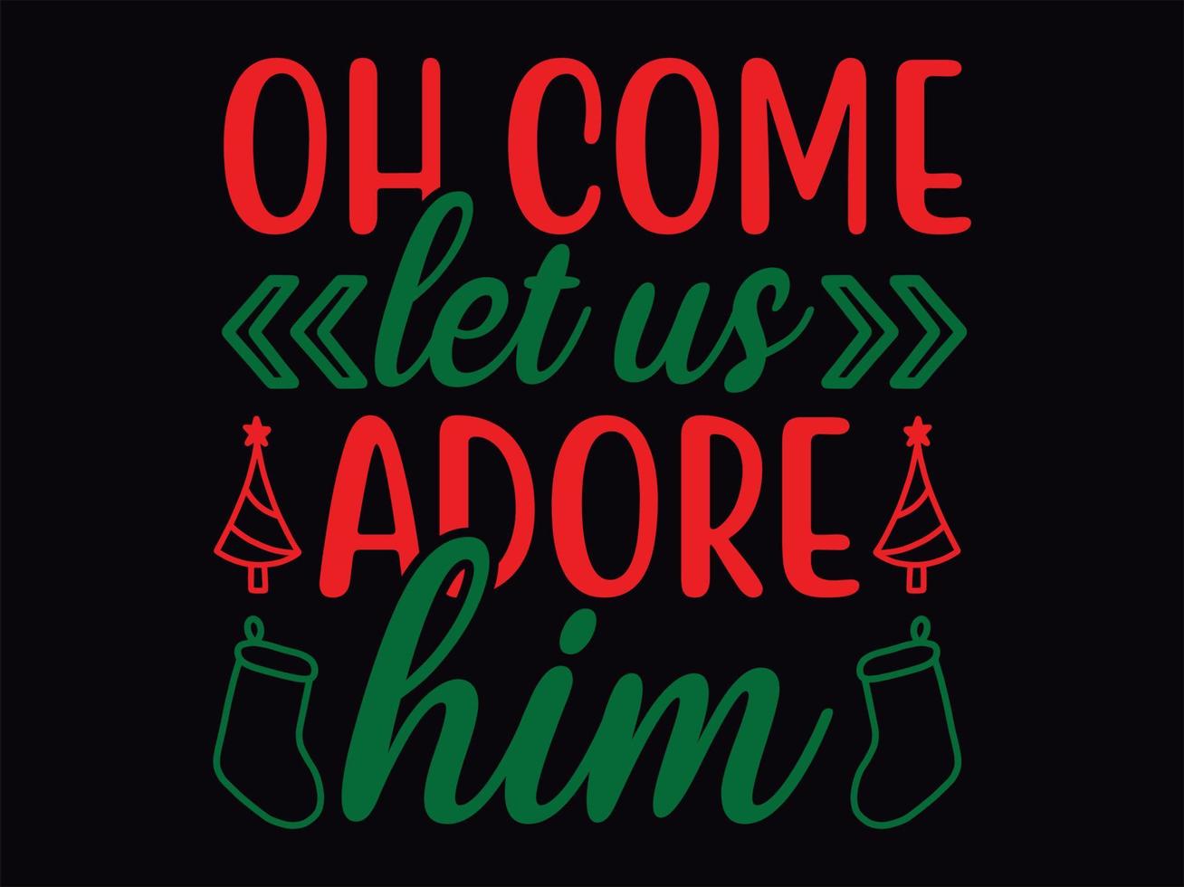 Christmas t-shirt design vector file