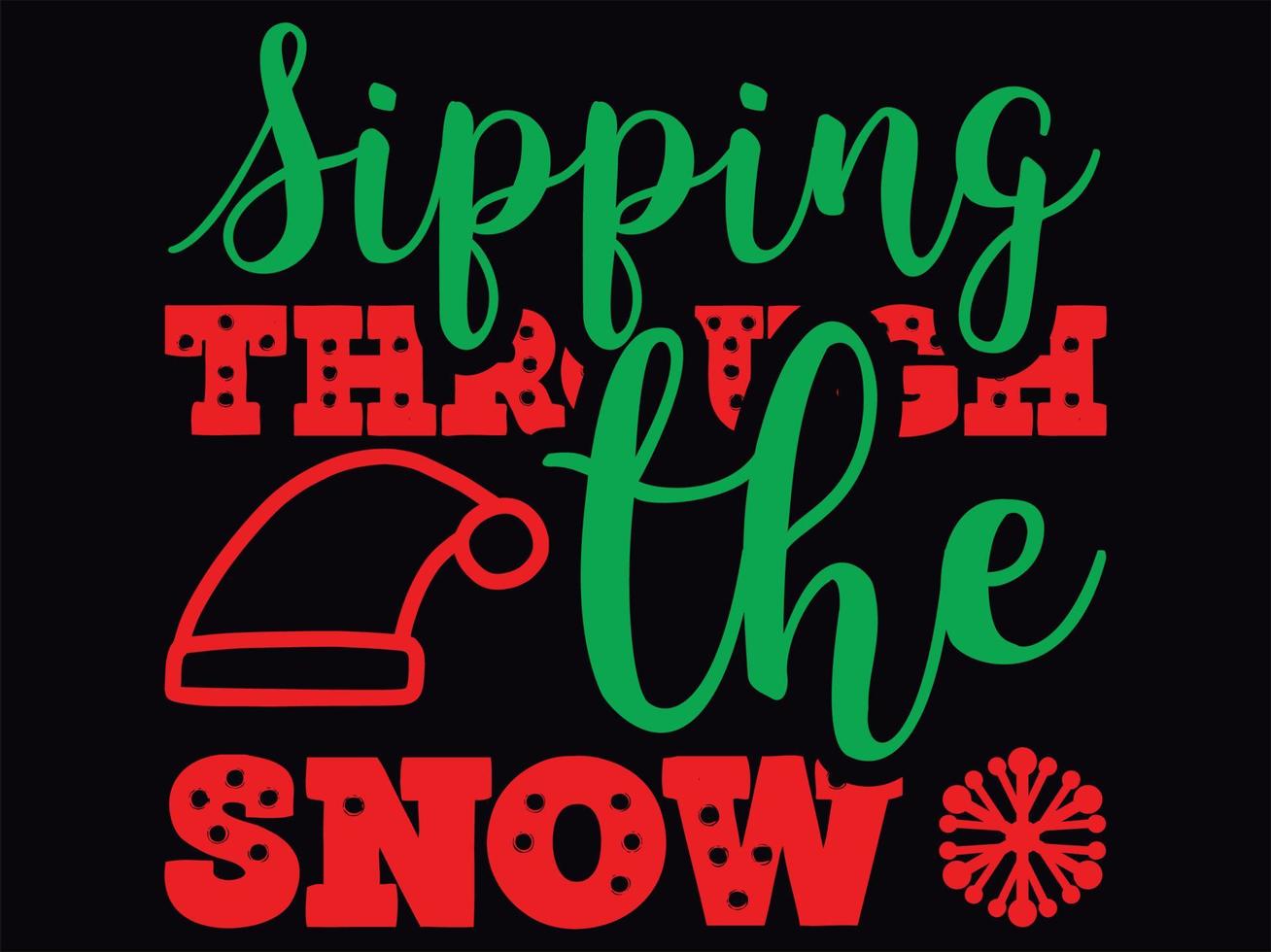 Christmas t-shirt design vector file