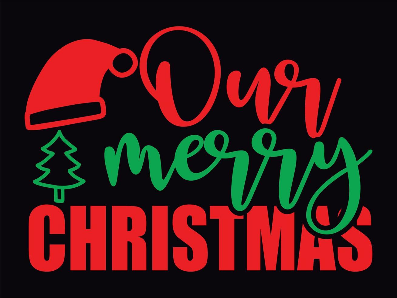 Christmas t-shirt design vector file