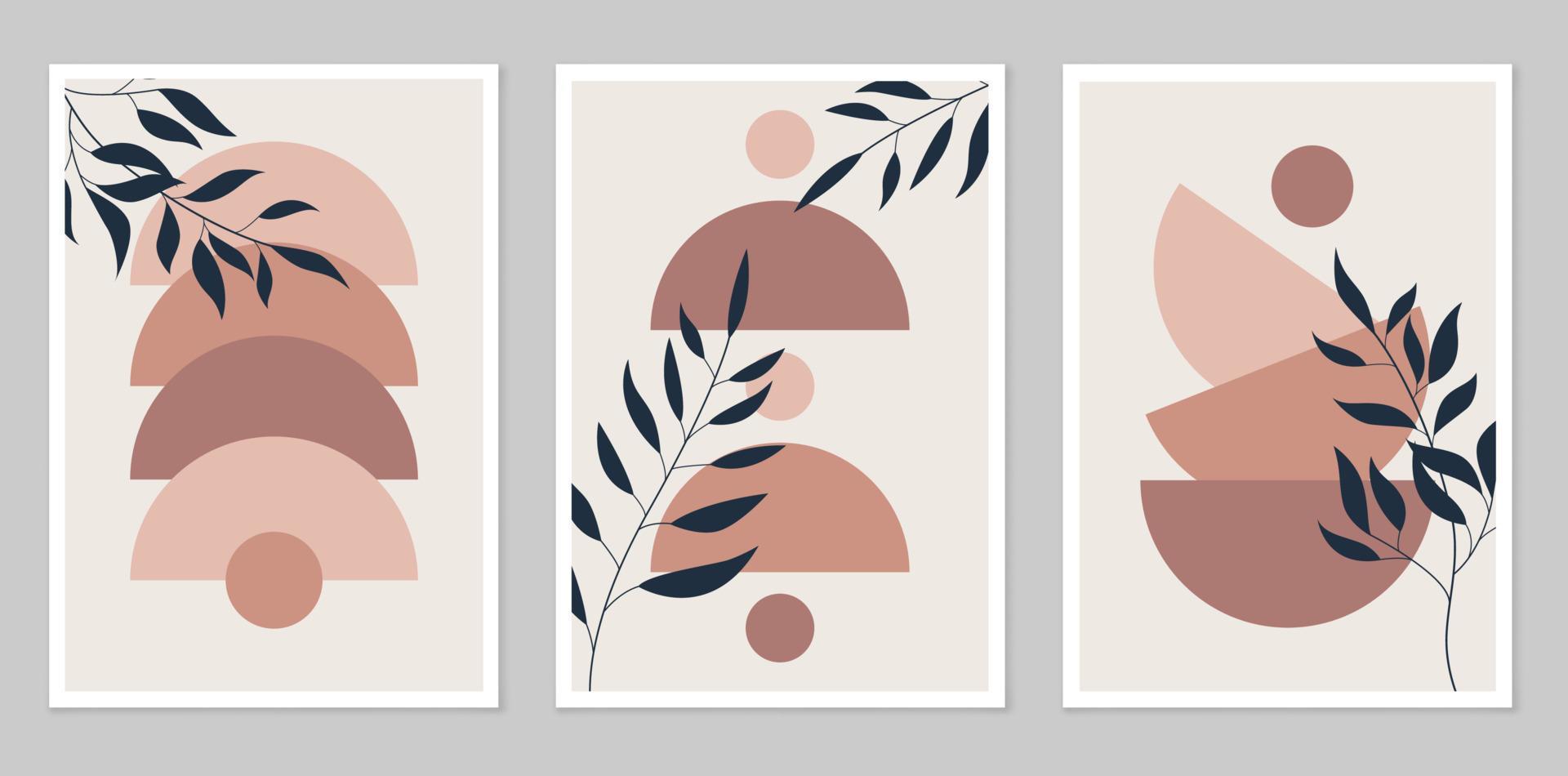 Abstract wall art. Abstract shapes 8777422 Vector Art at Vecteezy