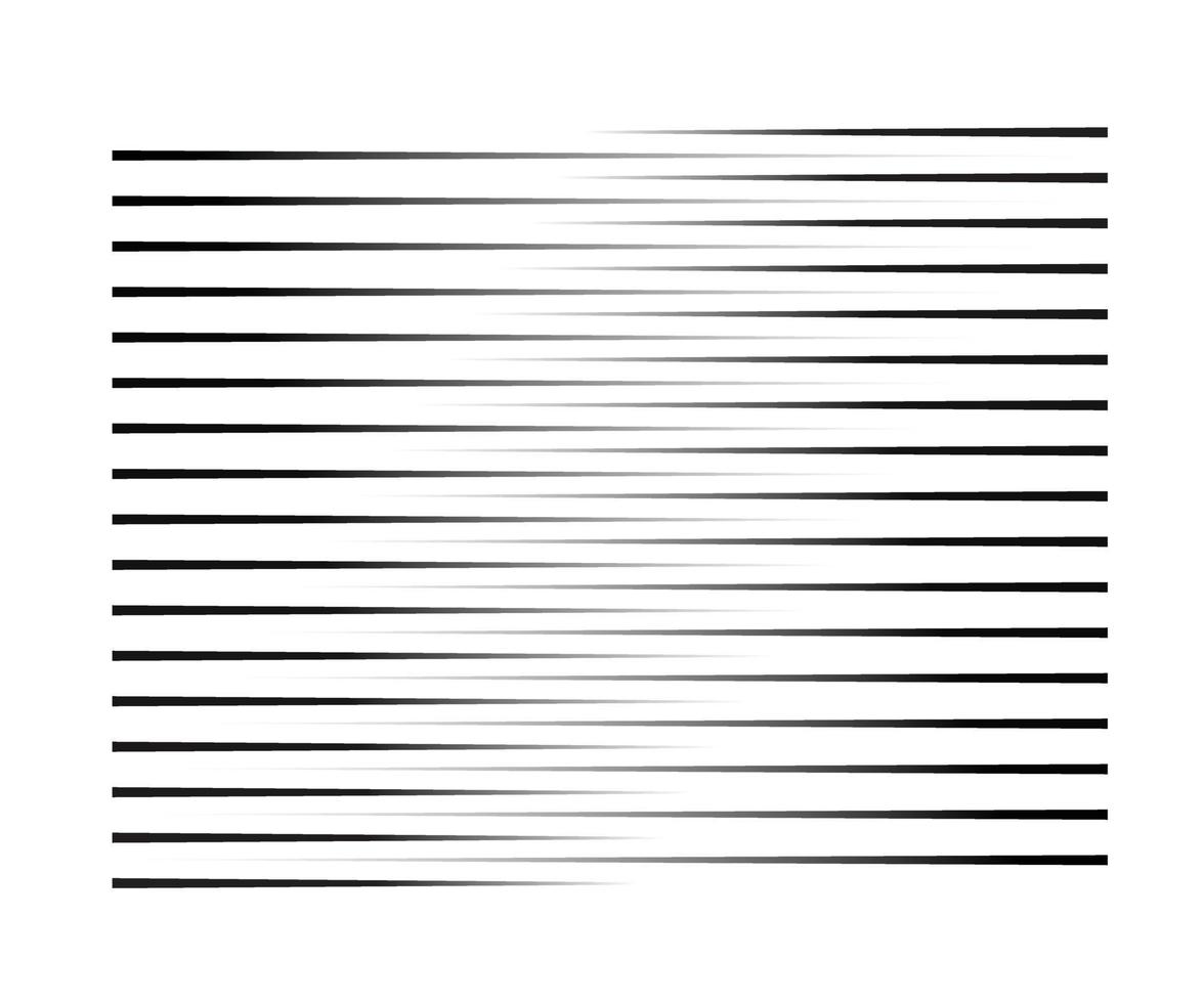 Speed lines Flying particles Seamless pattern, Fight stamp Manga graphic texture, Comic book speed horizontal lines on white background vector