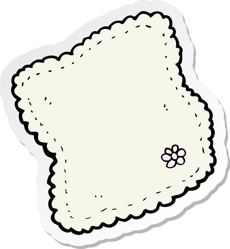 pegatina de un pañuelo de dibujos animados 8778754 Vector en Vecteezy pegatina de un pañuelo de dibujos animados 8778754 Vector en Vecteezy