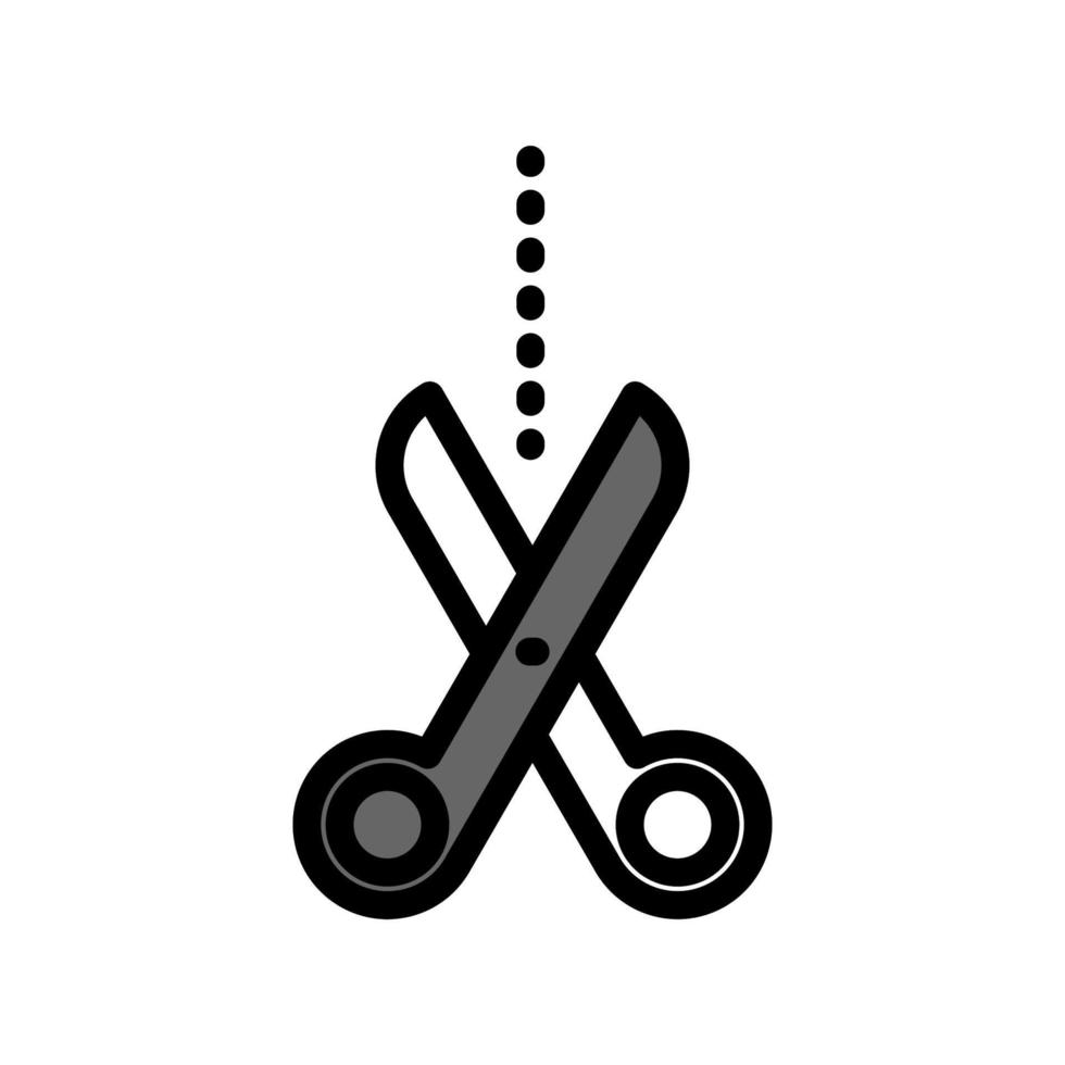 Illustration Vector graphic of Scissor Icon