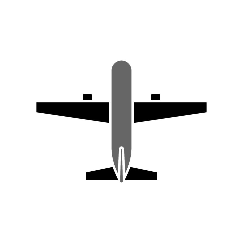 ilustración vectorial gráfico del icono del avión vector