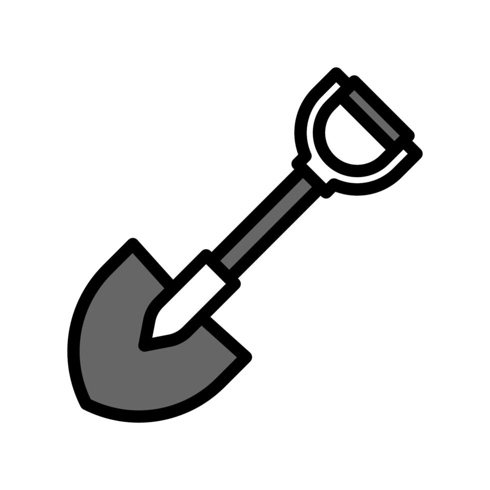 Illustration Vector Graphic of Shovel  Icon