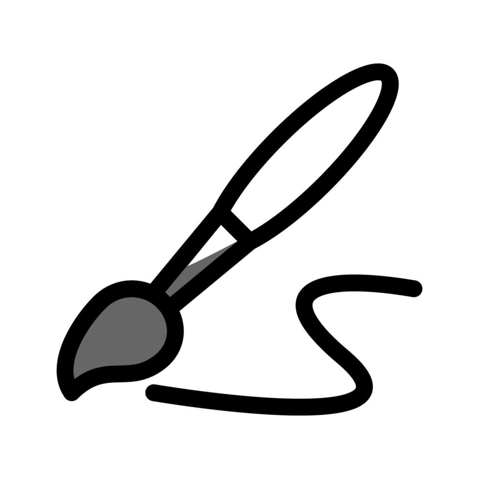 Illustration Vector graphic of Paintbrush Icon