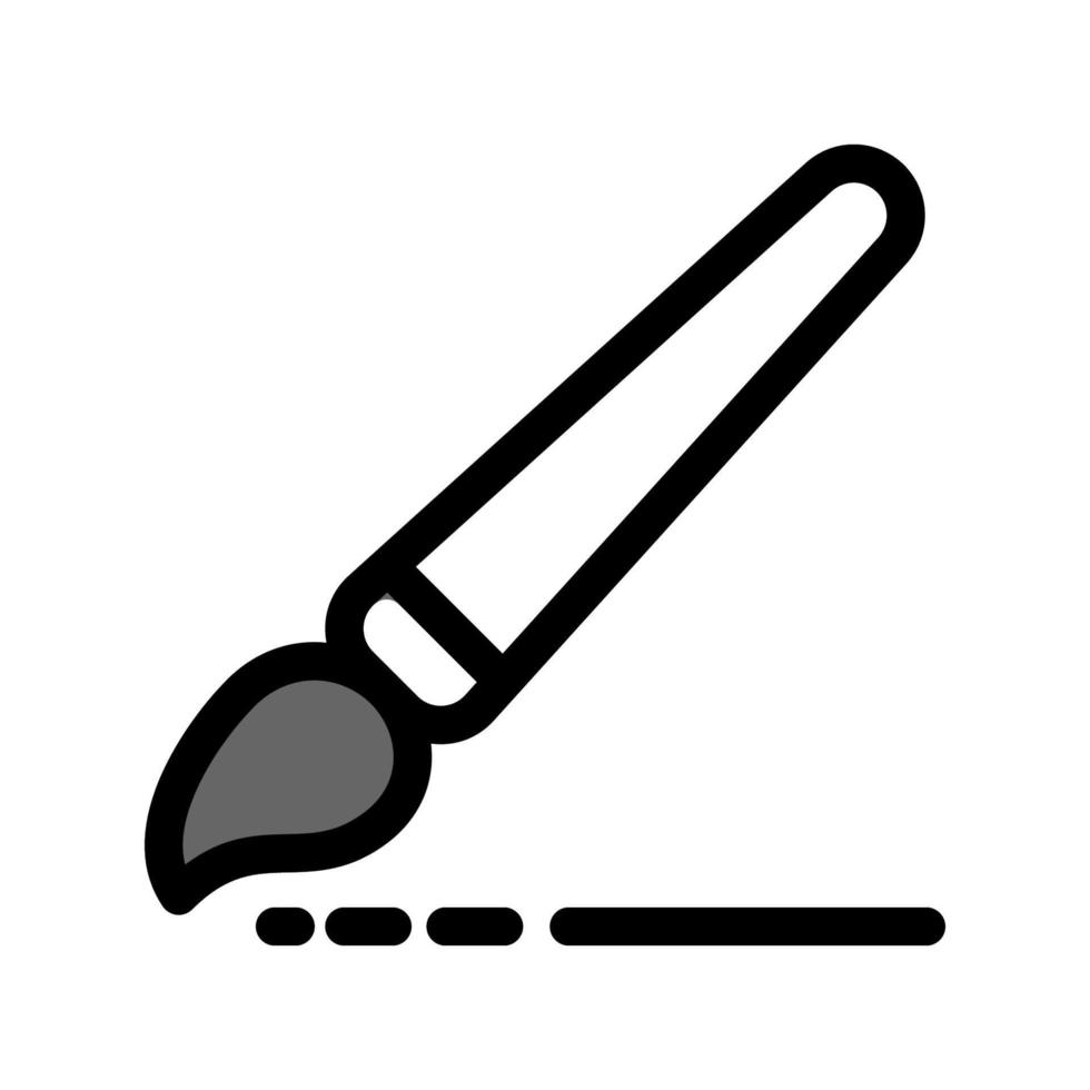Illustration Vector graphic of Paintbrush Icon