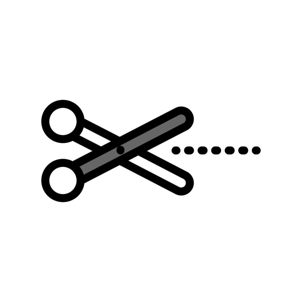 Illustration Vector graphic of Scissor Icon