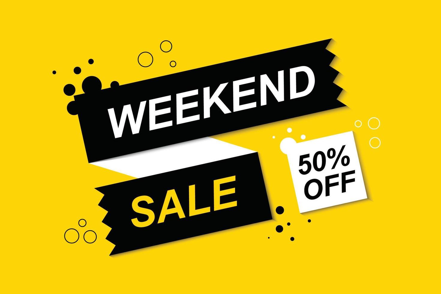Sale banner template design background. vector