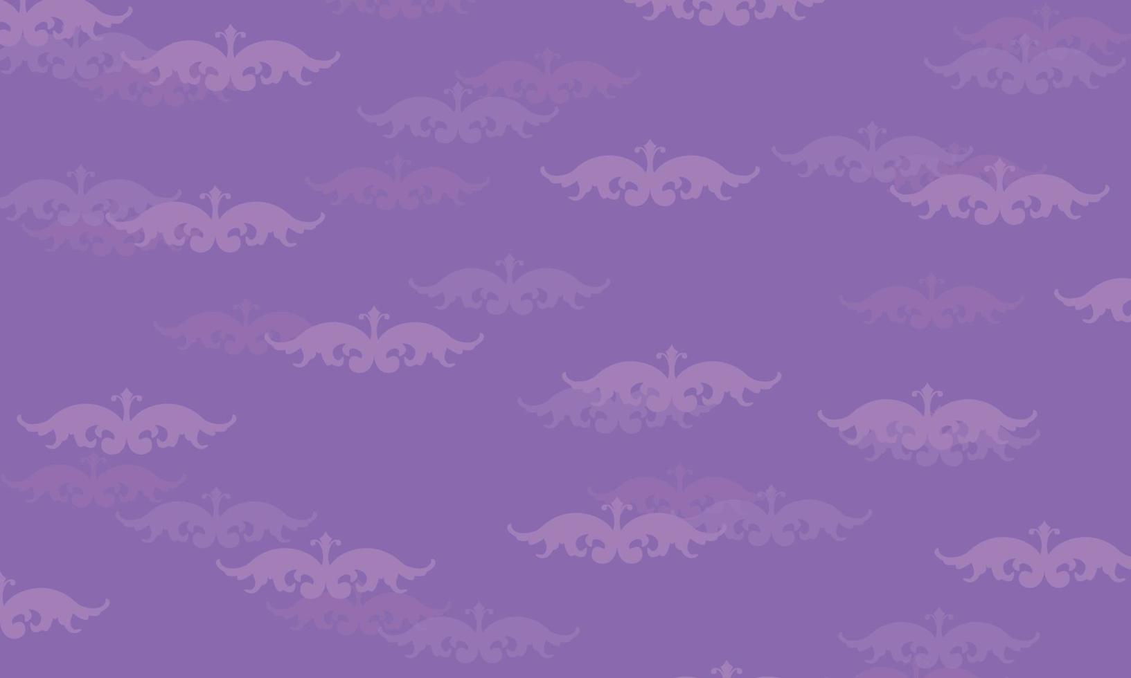 Light purple with balinese carving pattern. vector