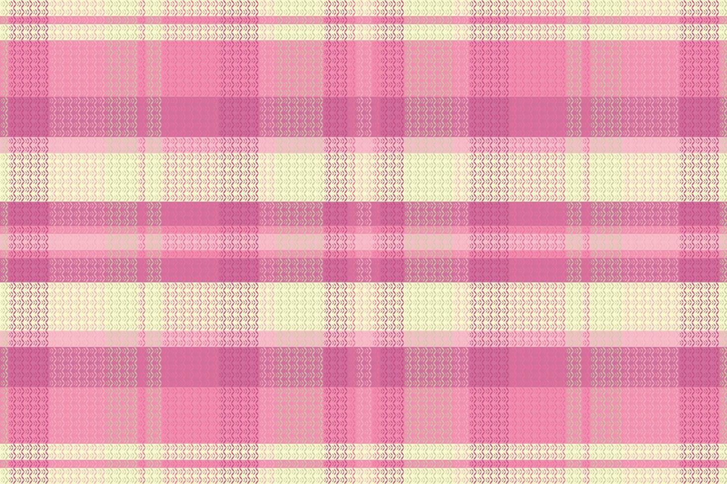 Tartan plaid pattern with texture and warm color. vector