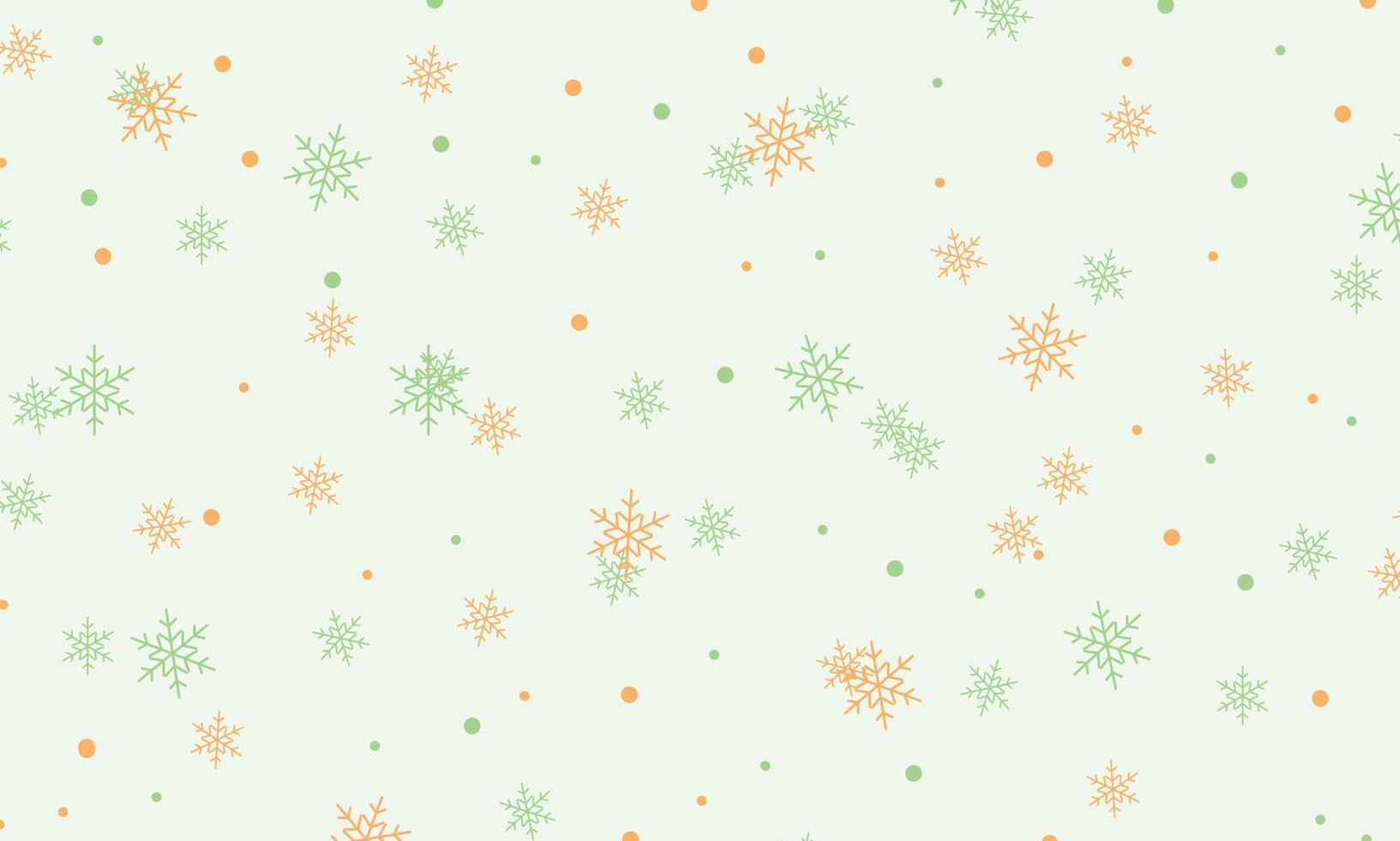 Light green, red vector texture with colored snowflakes.