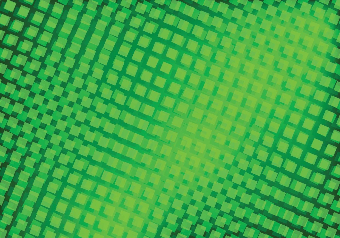 Green vector template with rhombus.