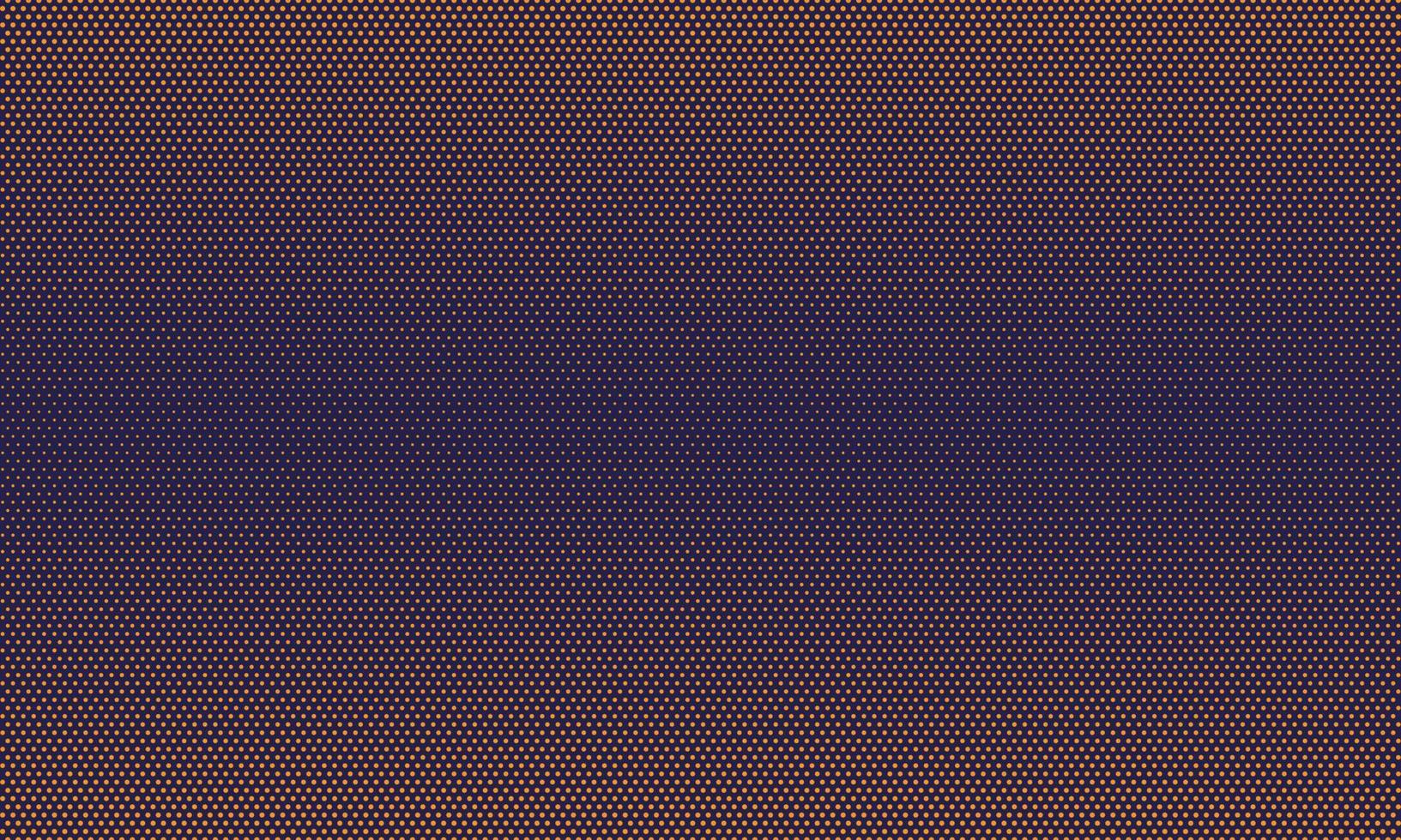 Abstract yellow halftone style on dark blue background. vector