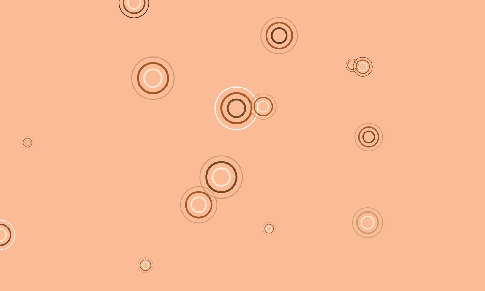 Light brown vector template with circles.