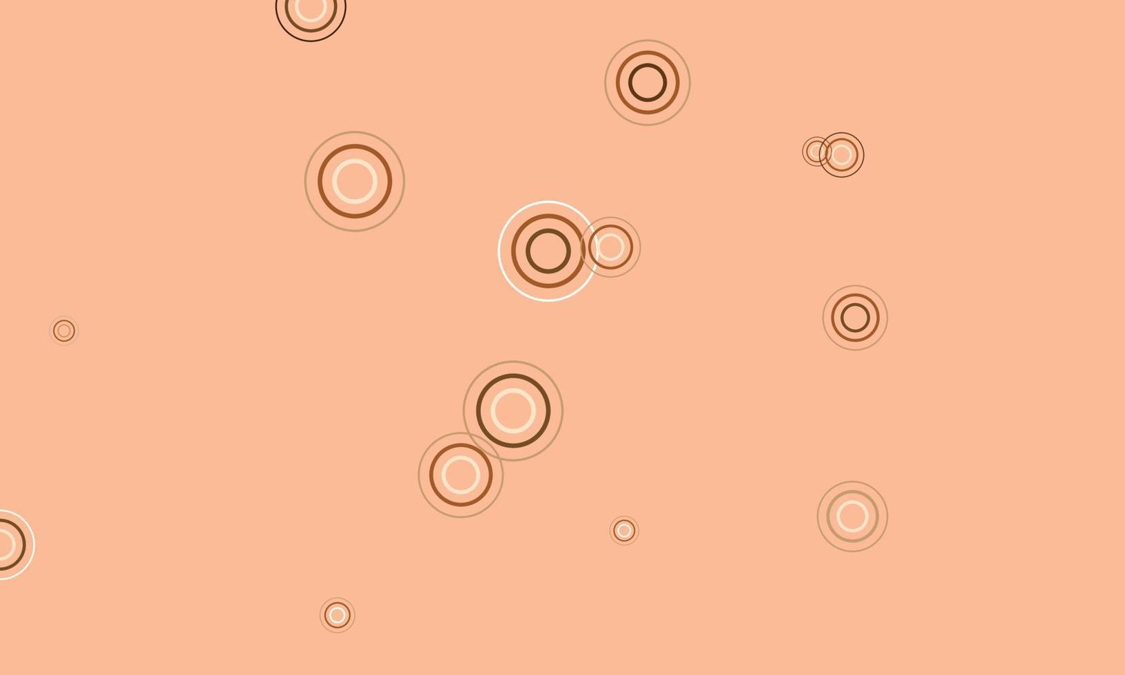 Light brown vector template with circles.